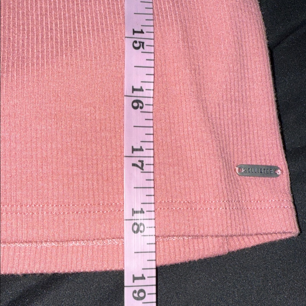 🖤HOLLISTER DUSTY ROSE PUFF SLEEVE TOP SIZE S🖤 - Picture 6 of 7